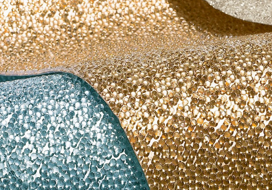 Glass Bead Wall Covering By Maya Romanoff