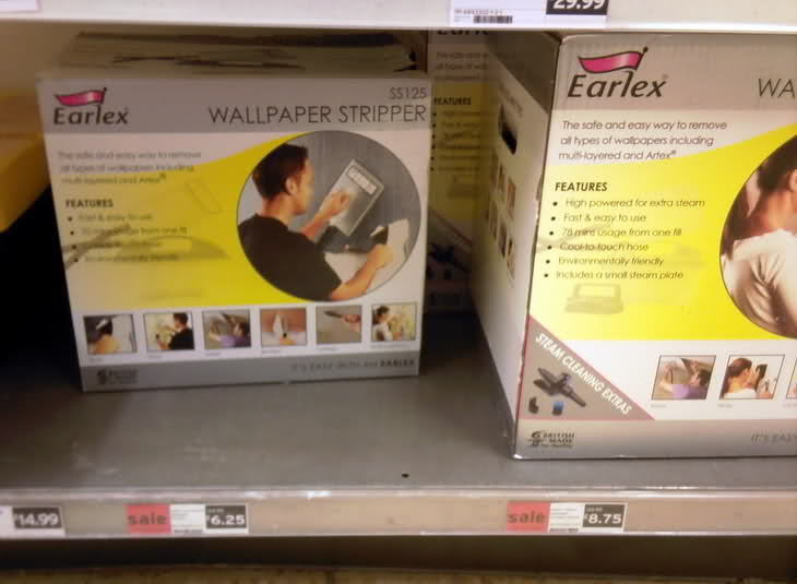 Earlex Maxisteam Wallpaper Stripper Sainsburys Instore Hot Uk