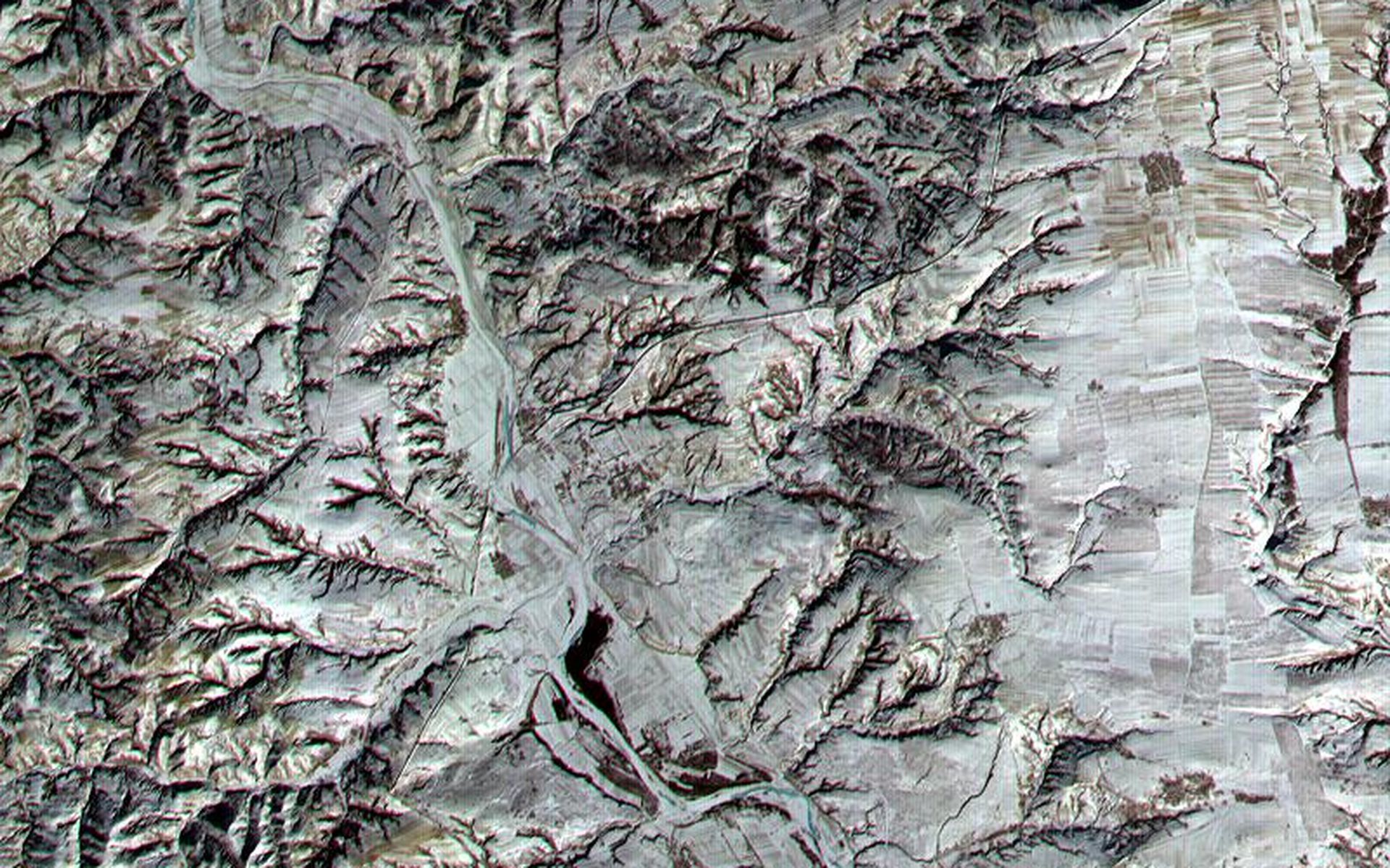 Space Image Great Wall Of China