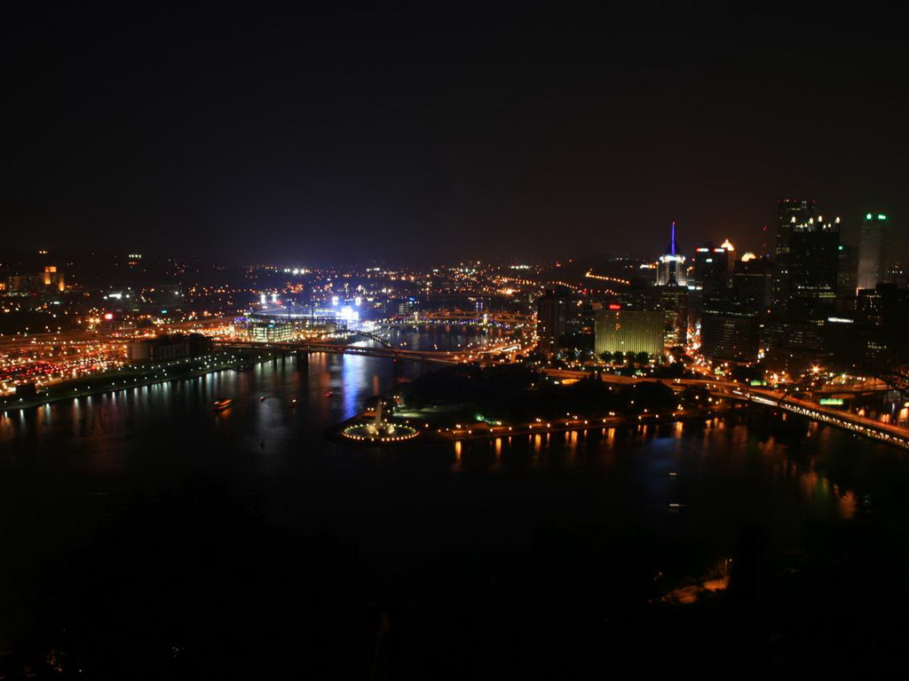 View Of Pittsburgh Wallpaper Normal 1024x768 pixel City HD Wallpaper