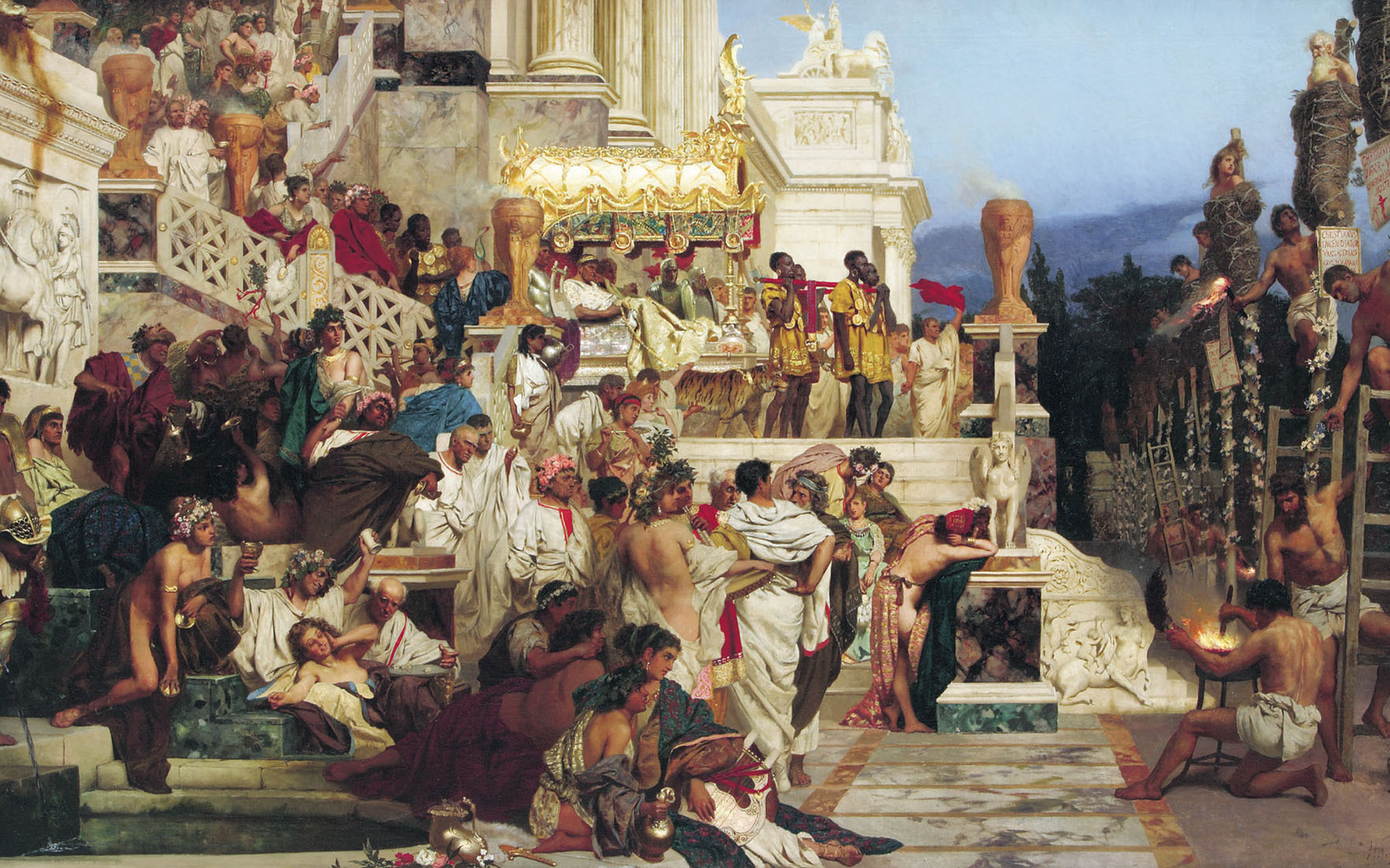 Roman Empire Paintings Art HD Wallpaper