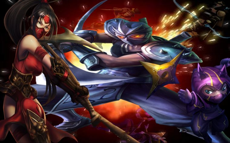 Go Back Gallery For League Of Legends Shen And Zed