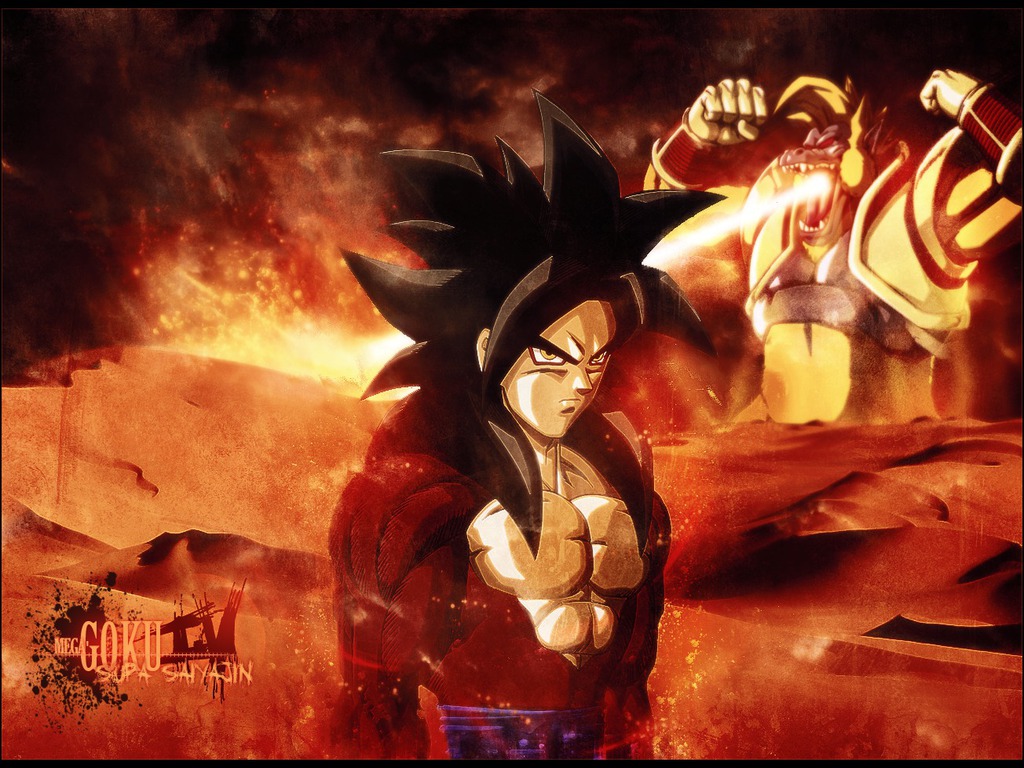 Wallpaper De Goku Ssj4 HD Alojamiento Im Genes