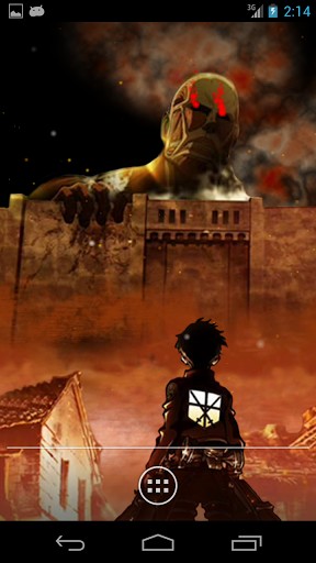 Live Wallpaper Attack On Titan App For Android