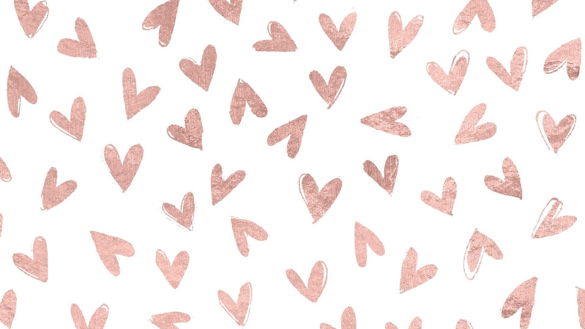 Rose Gold Aesthetics Computer Wallpaper On
