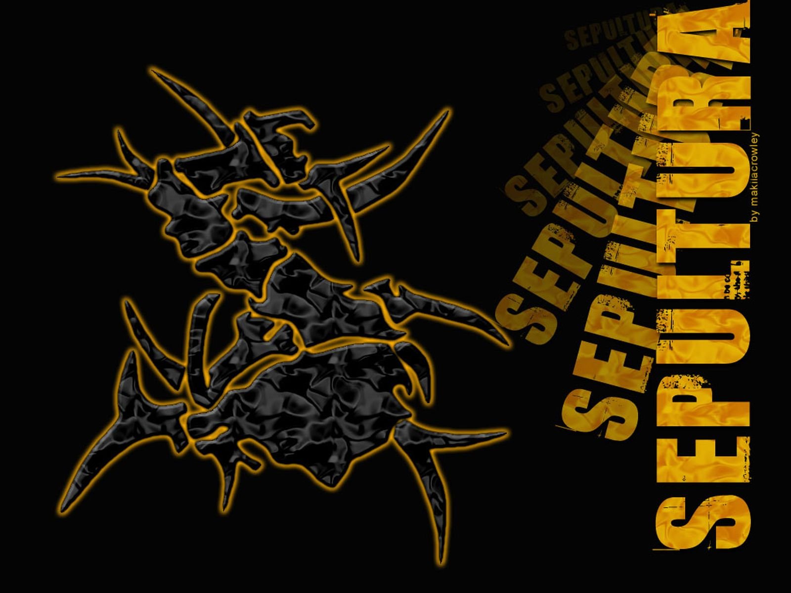 Sepultura Logo Wallpaper