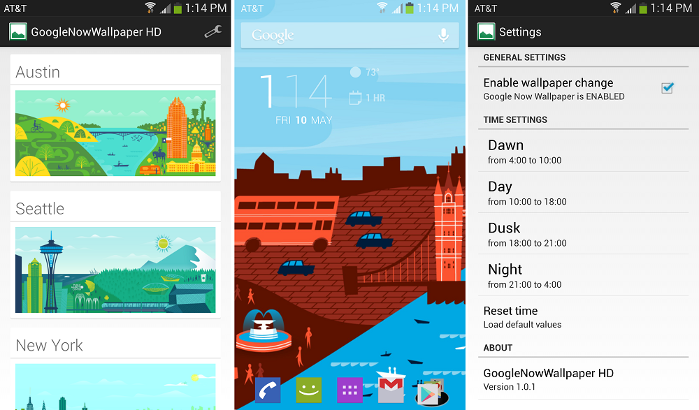 Use The Google Now Background As Your Wallpaper With This App Droid