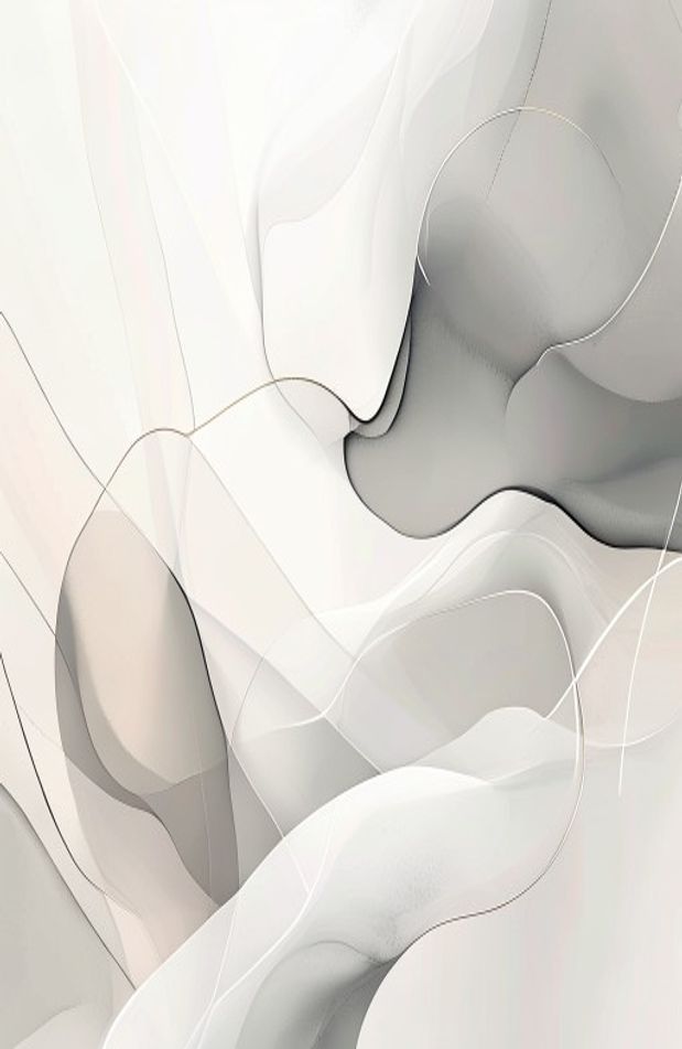 White Wallpaper Abstract