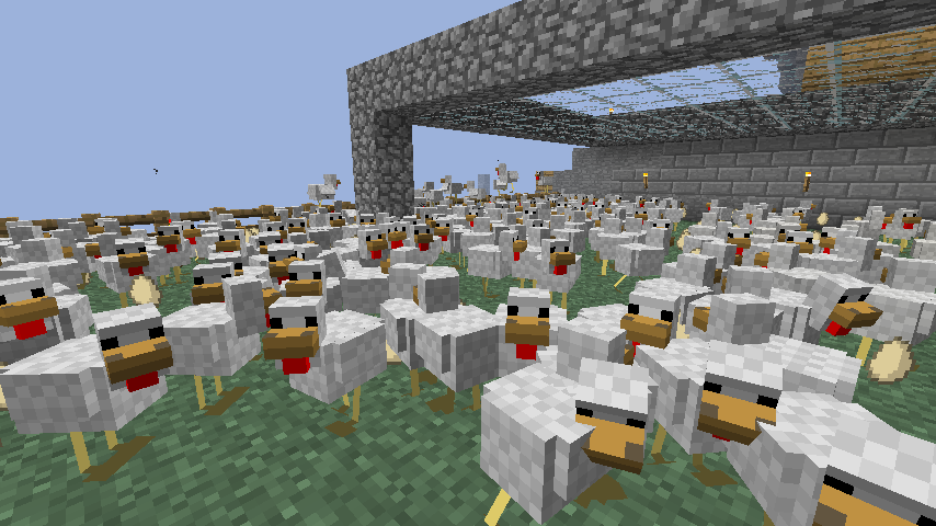 Minecraft Chicken Wallpaper Chickens By