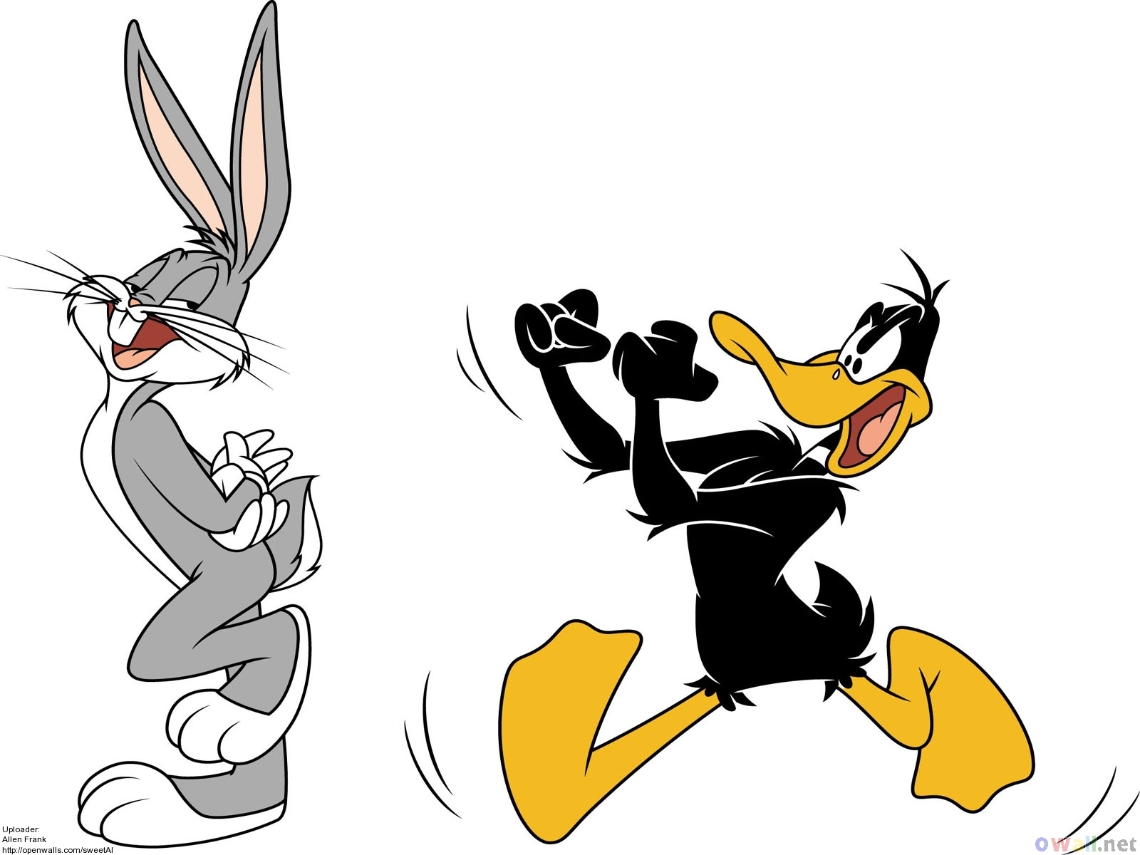 Funny Bugs Bunny Cartoon Background