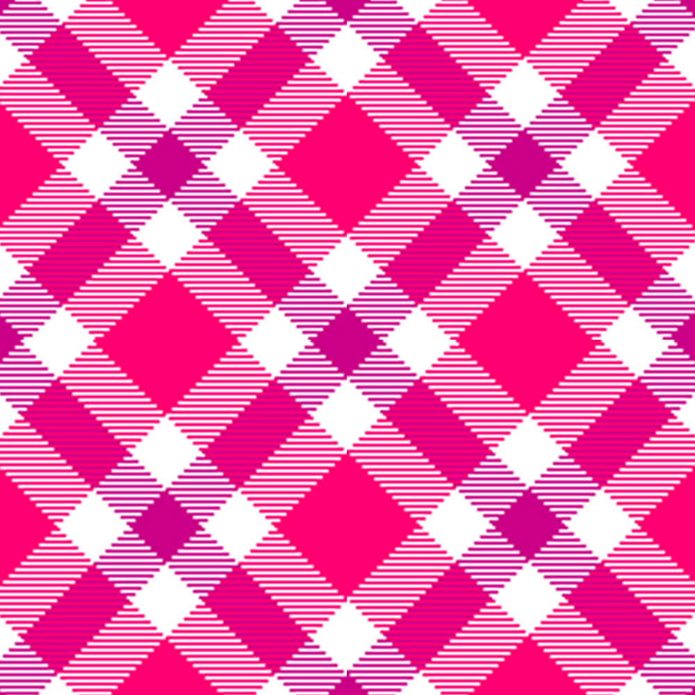 Pink Plaid Background by Kay Lyn on