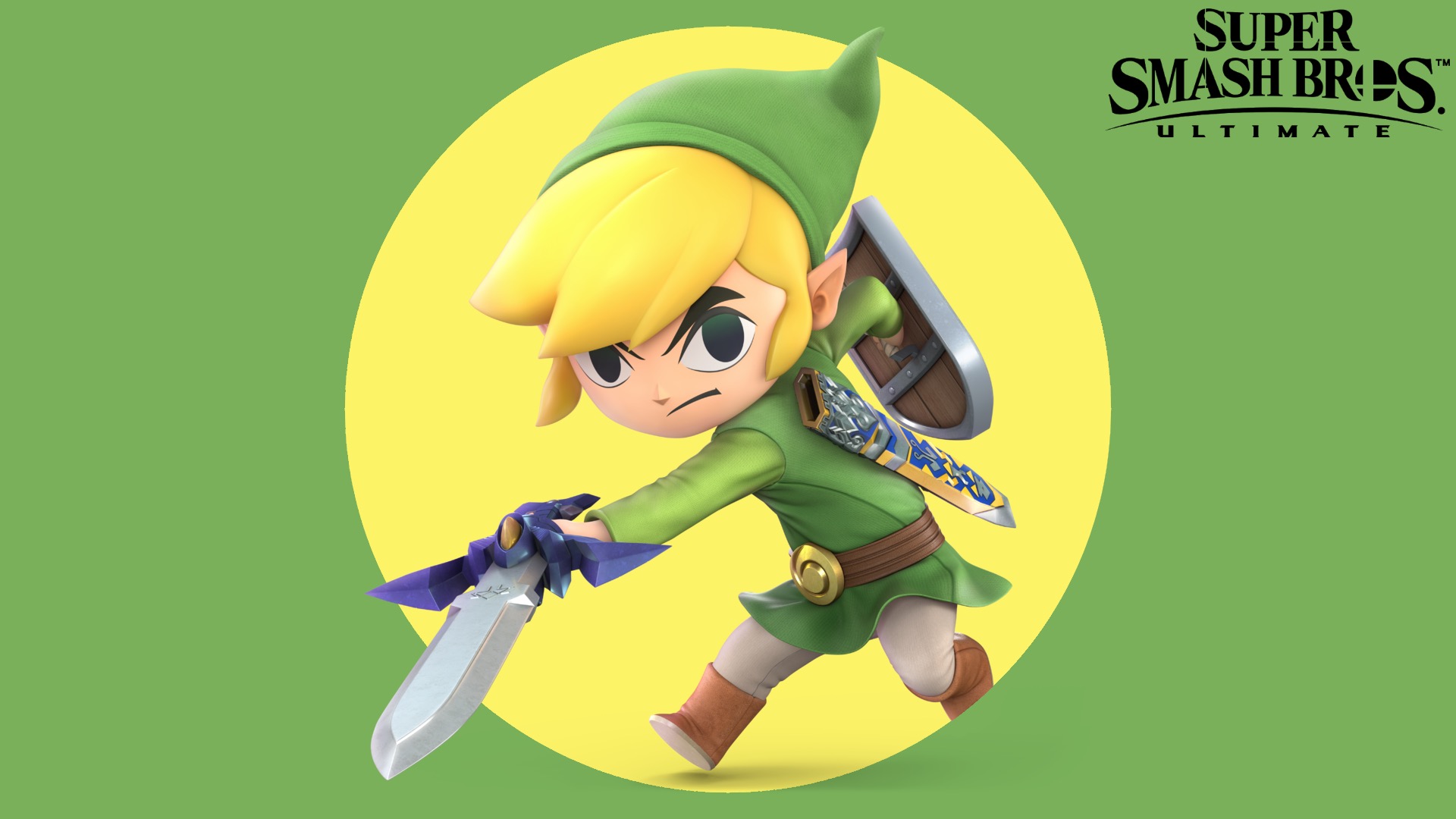 The Legend Of Zelda Toon Link Video Game Super Smash Bros Wallpaper
