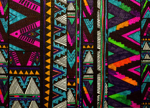 Colorful Tribal Background Pattern