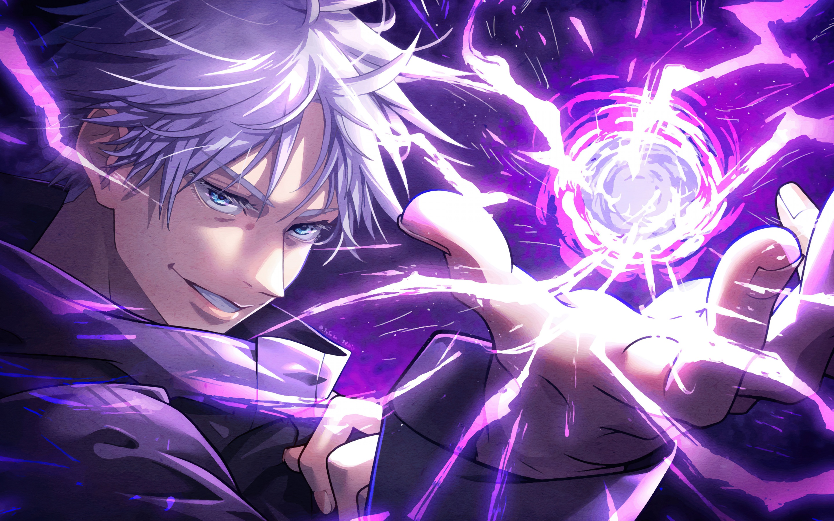 Jujutsu Kaisen Wallpaper 4k Anime Series Satoru Gojo