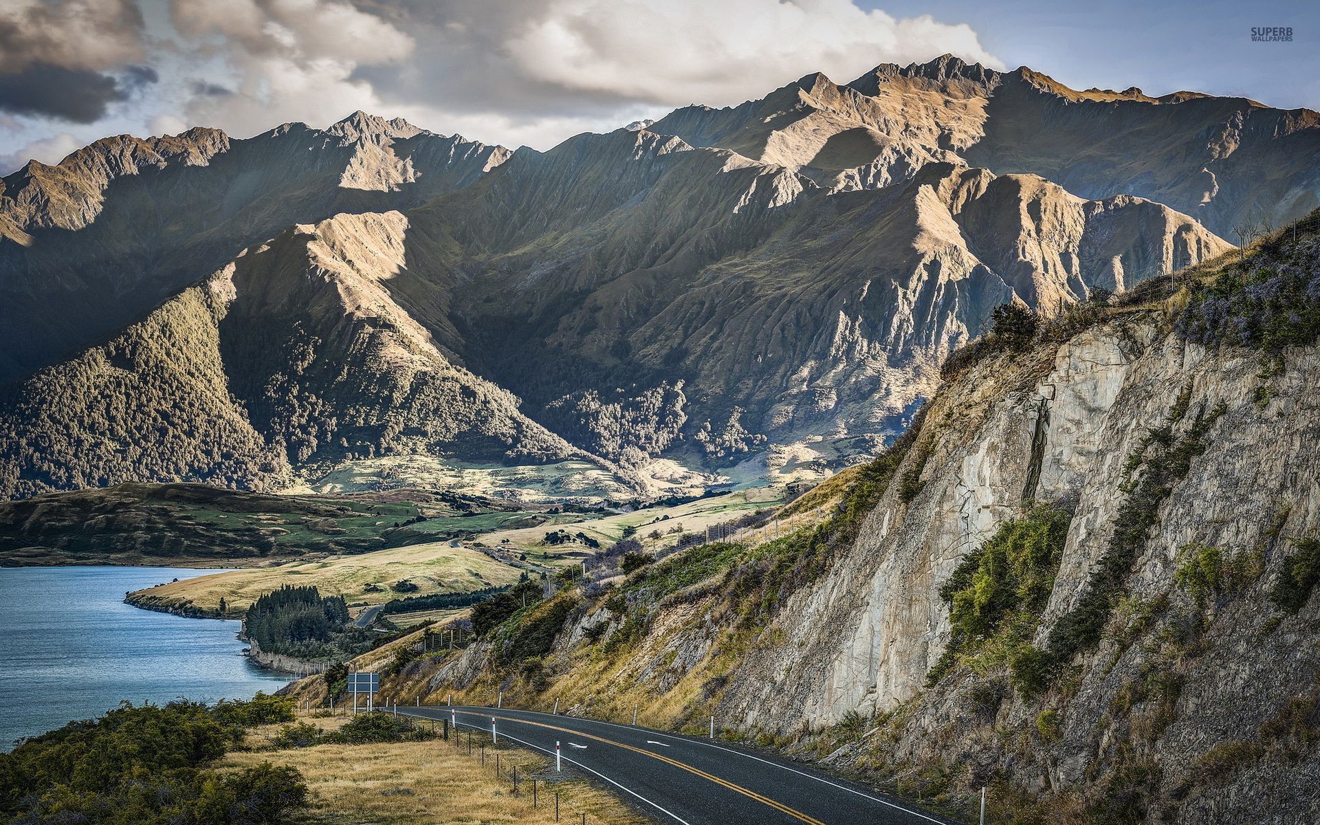 Rocky Mountains New Zealand wallpapers Rocky Mountains New Zealand