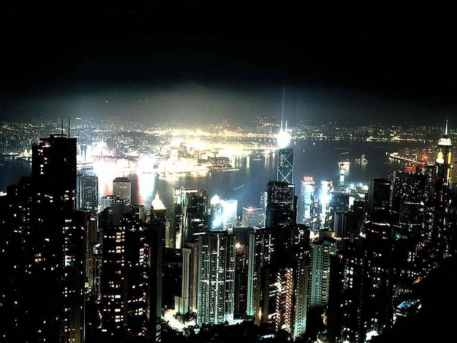 you are watching the night city glow wallpapers night city