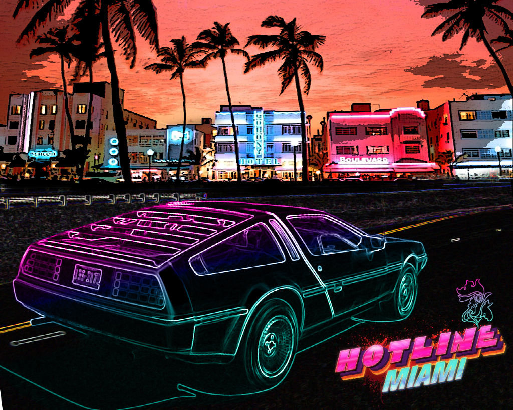 Steam Munity Wallpaper Hotline Miami Style