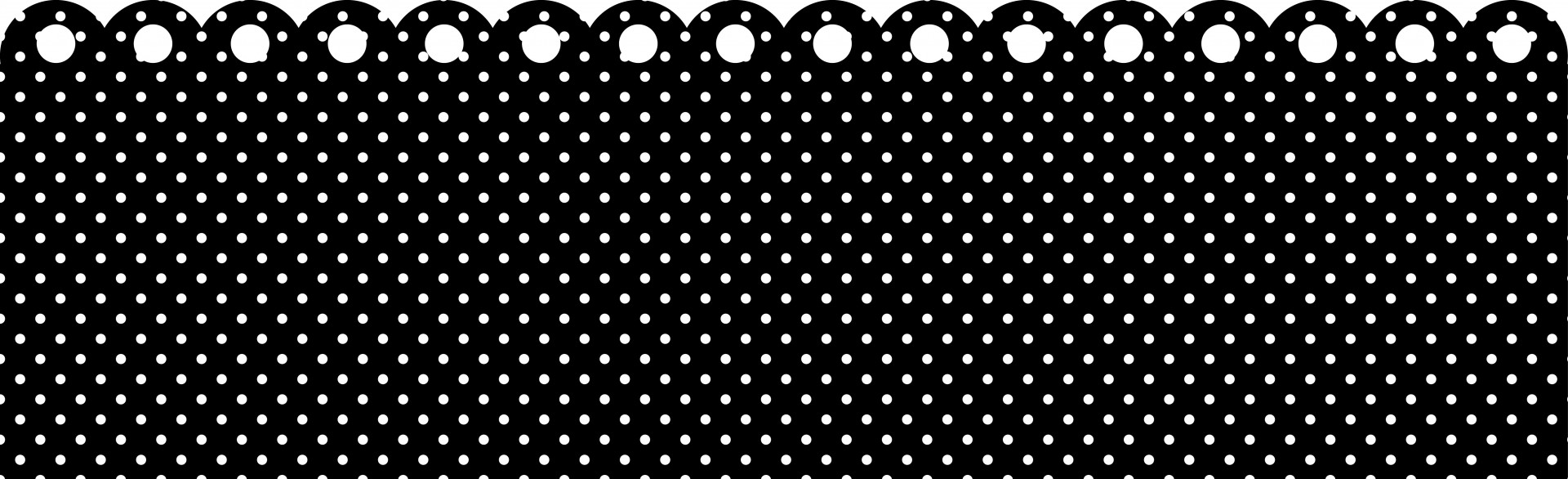 Polka Dots Border Black White Stock Photo HD Public Domain