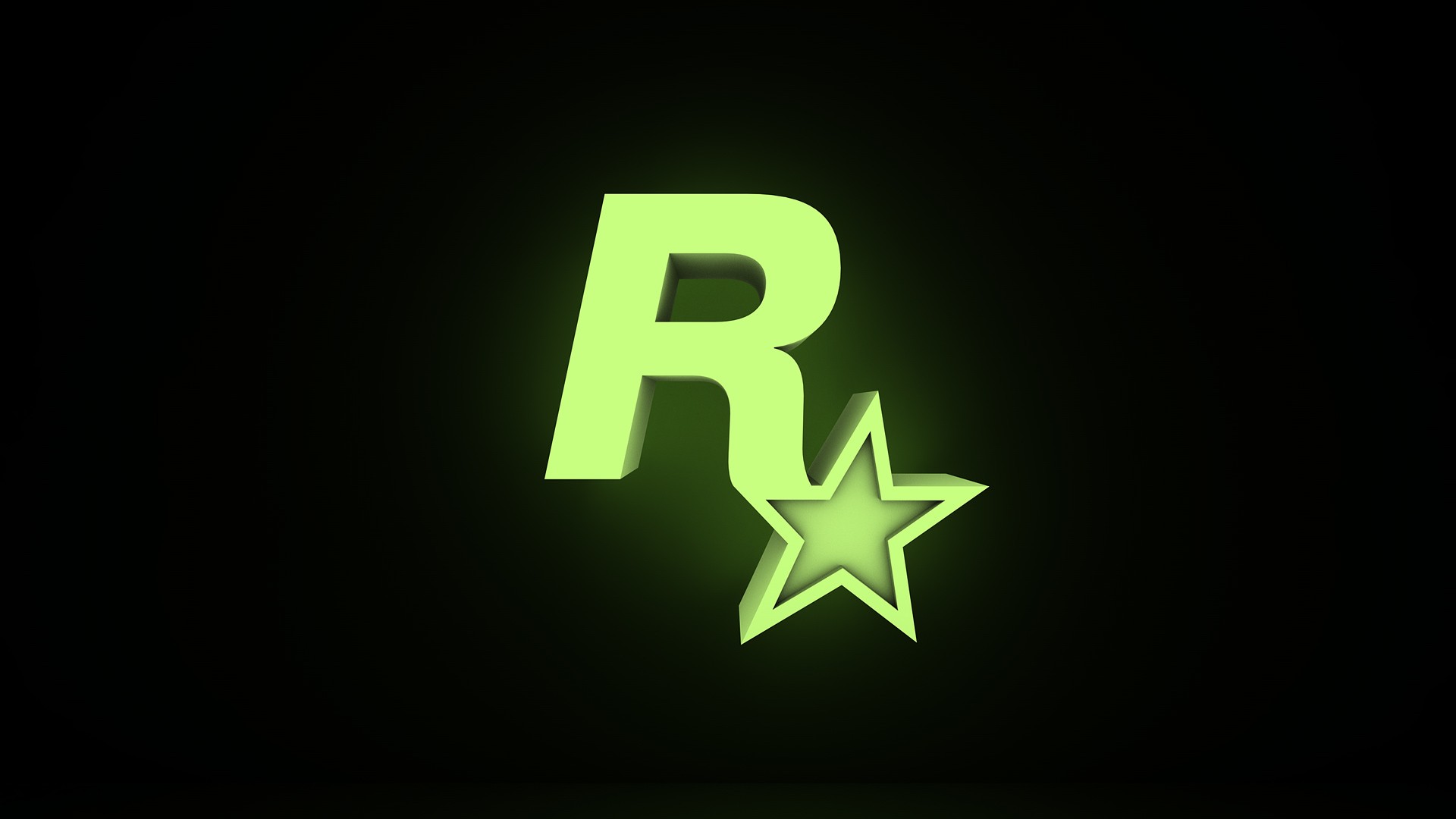Rockstar Games Wallpaper Glow Logos New