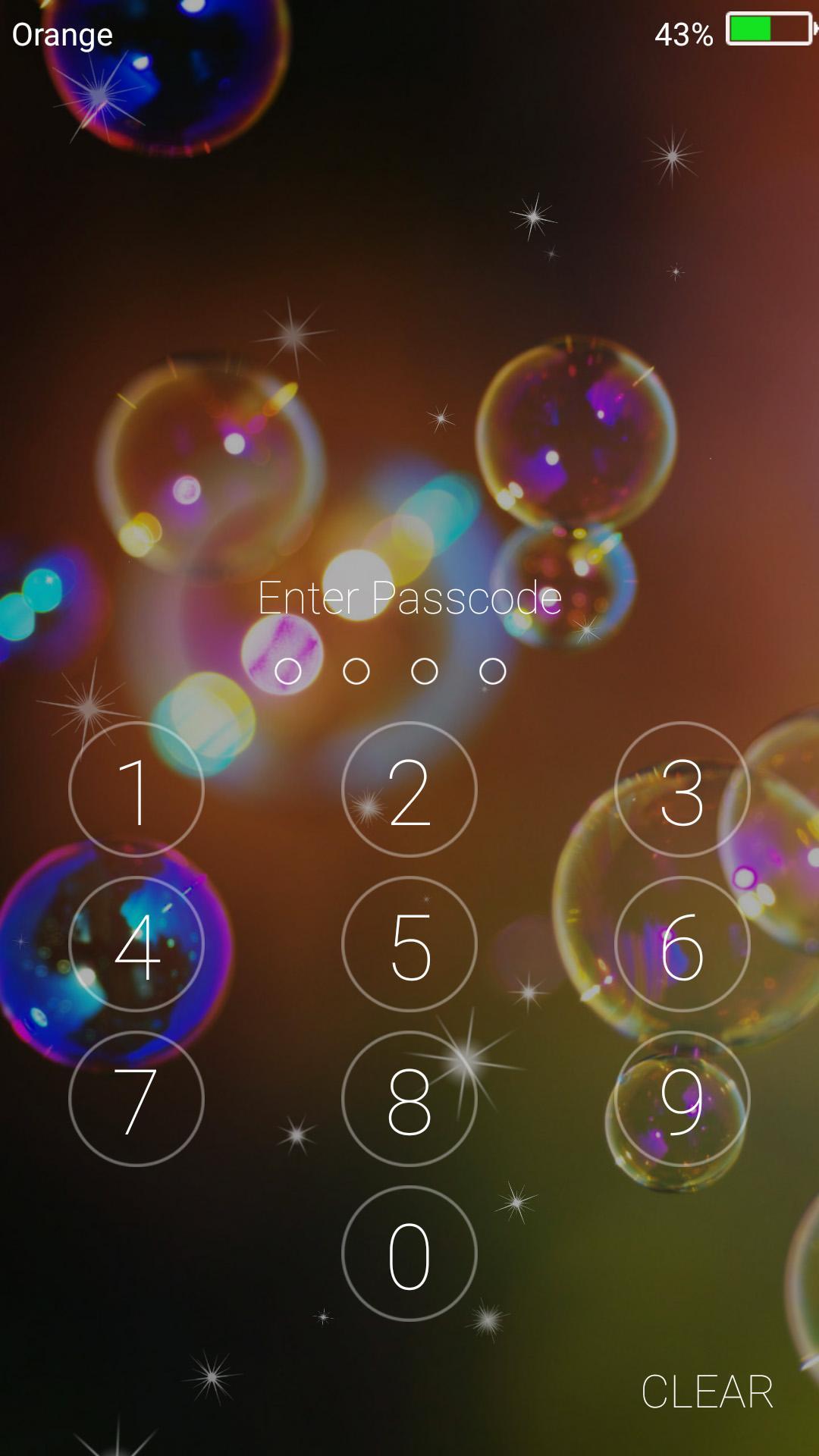 Bubbles Live Wallpaper Lock Screen For Android Apk