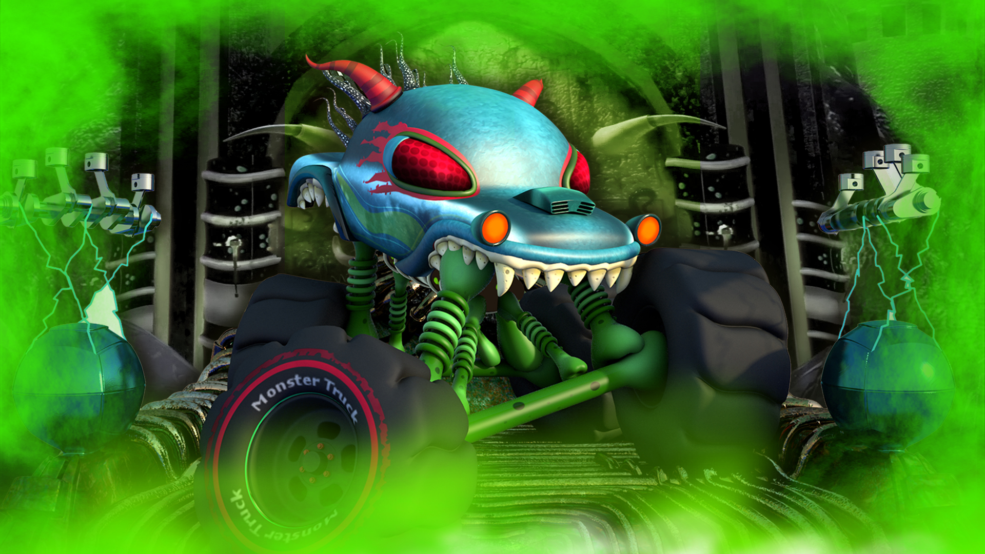  Free Download Amazoncom Haunted House Monster Truck Haunted House 