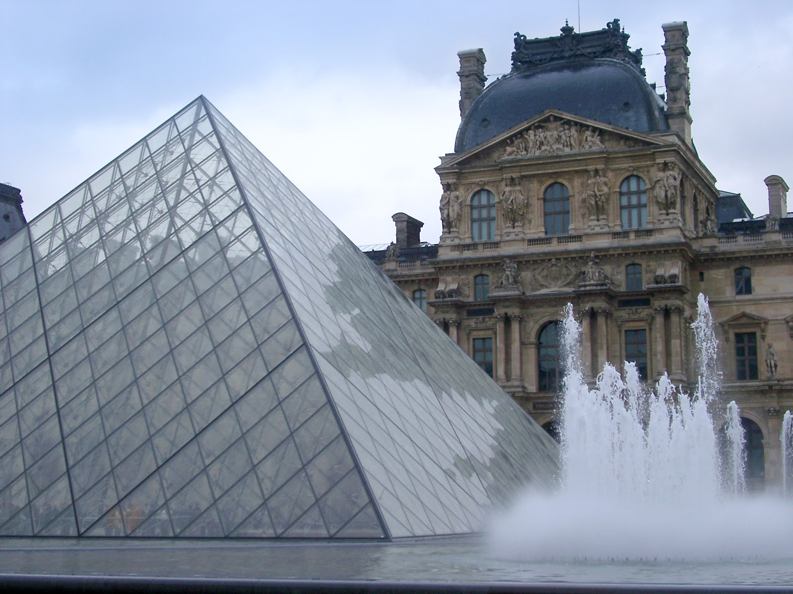 Louvre Pyramid Most Famous Places