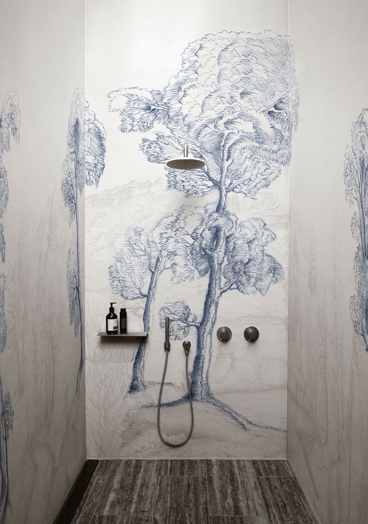 Inner Forest Wallpaper Designed By Gunilla Zamboni For The Wet