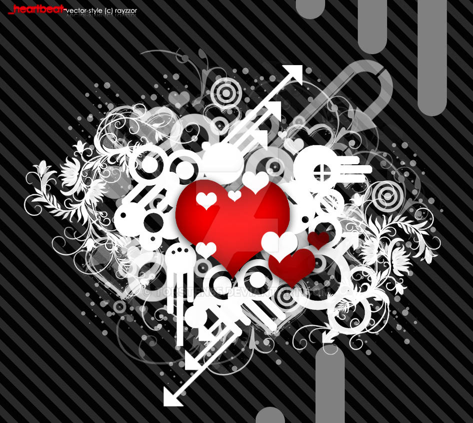 Wallpaper Heartbeat By Torsten85 Dx5eig Pre