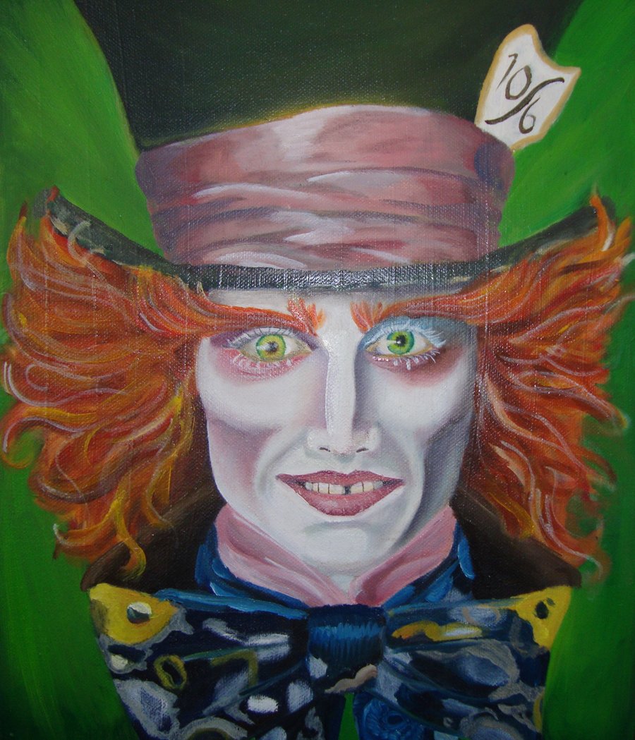 Mad Hatter Johnny Depp Wallpaper By