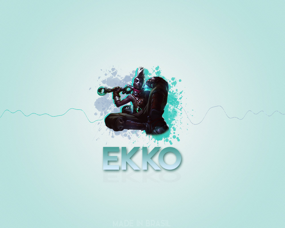 Ekko Wallpaper League of Legends by Madeinbrazil1