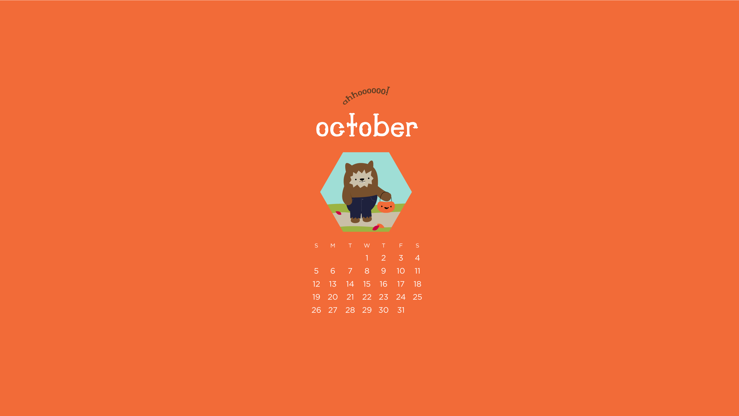 By Admin Ments Off On October Calendar Wallpaper