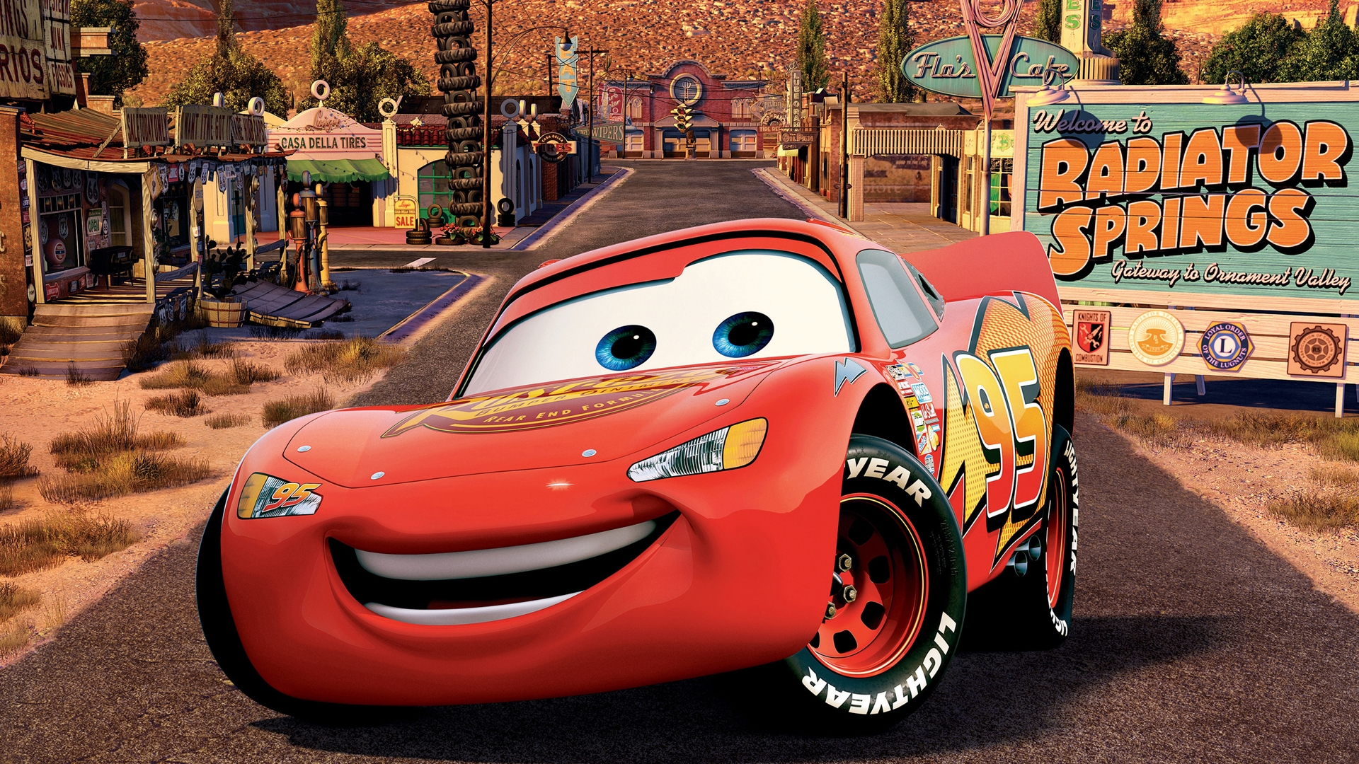 Free download Lightning McQueen In Radiator Springs ...