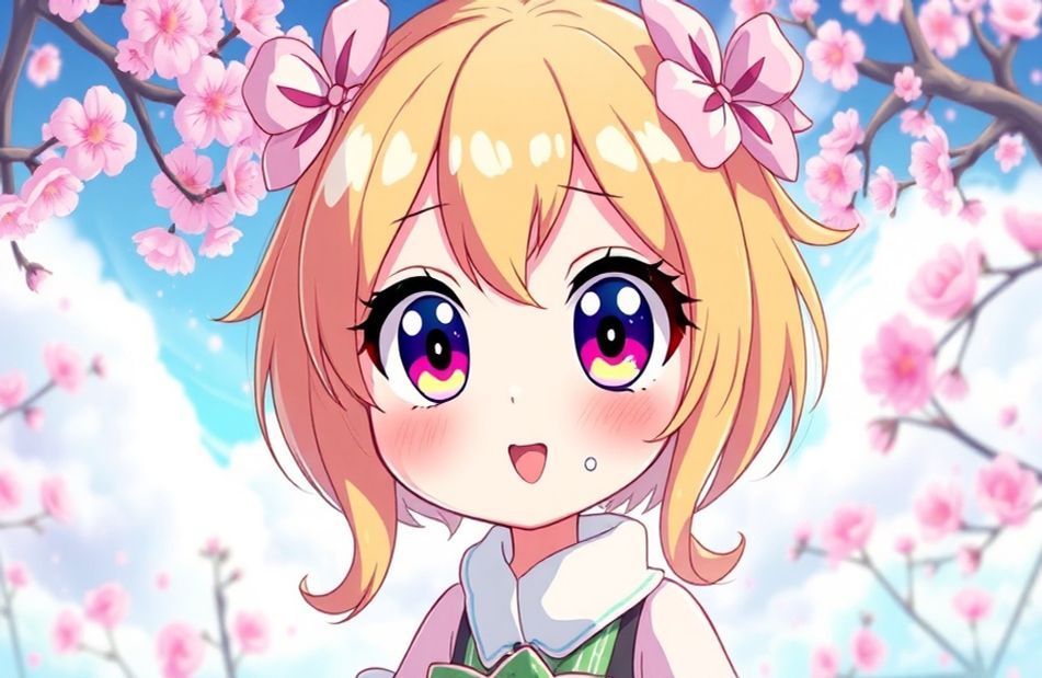 Cute Anime Girl Wallpaper