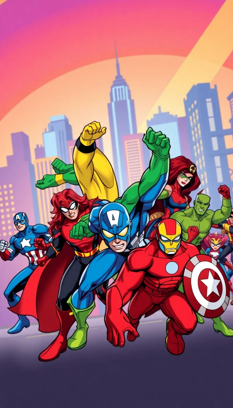 Marvel Cartoon Wallpaper