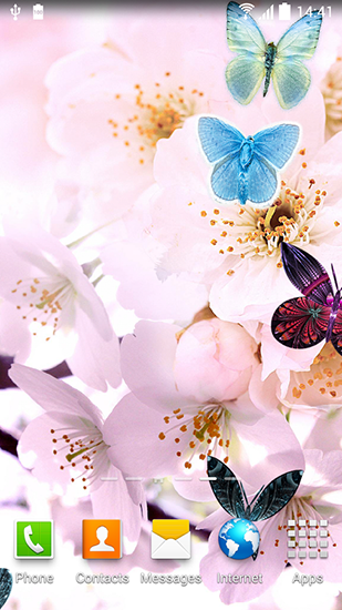 Flowers 3d Live Wallpaper For Android Spring