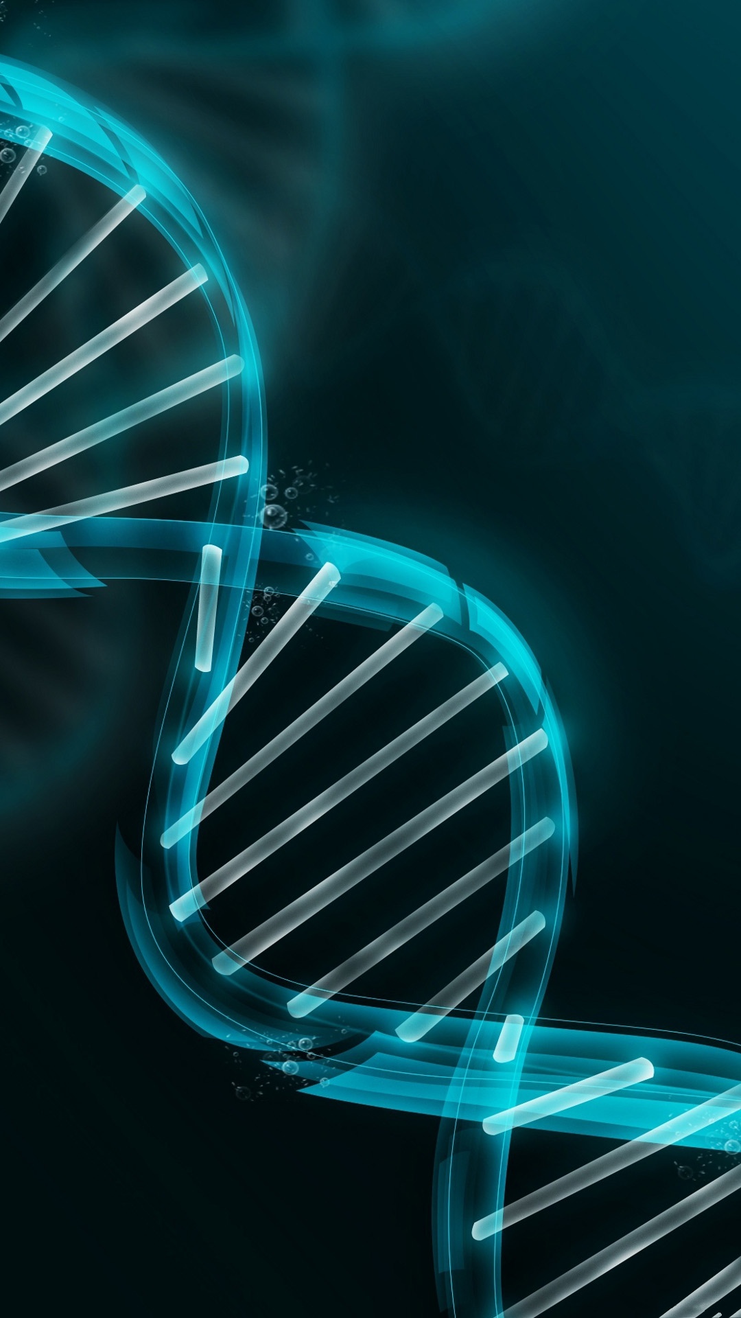 3D DNA illustration   Best htc one wallpapers 1080x1920