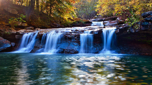 Waterfall Autumn Most Beautiful Wallpaper For Desktop