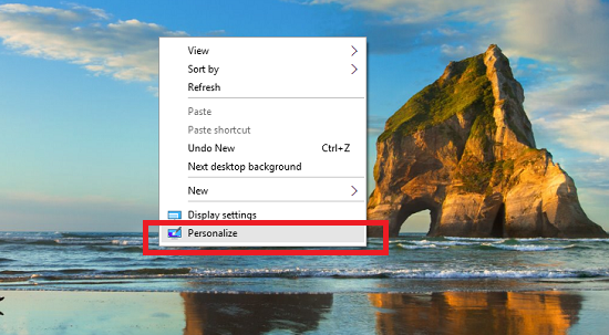 Change Set Desktop Background Or Wallpaper In Windows