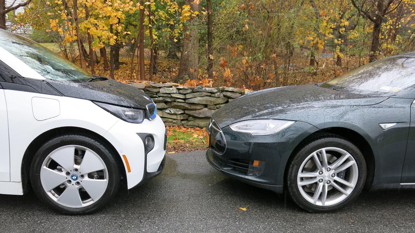 Tesla Model S Vs Bmw I3 Electric Car Efficiency Parison Test