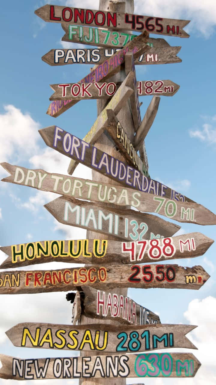 Travel And Tourism Background Wallpaper