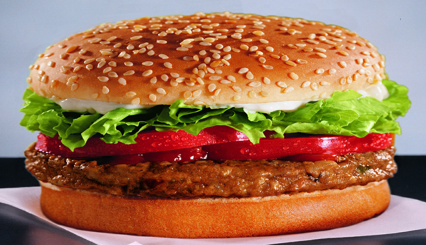 Veggie Burger Wallpaper HD Full Size