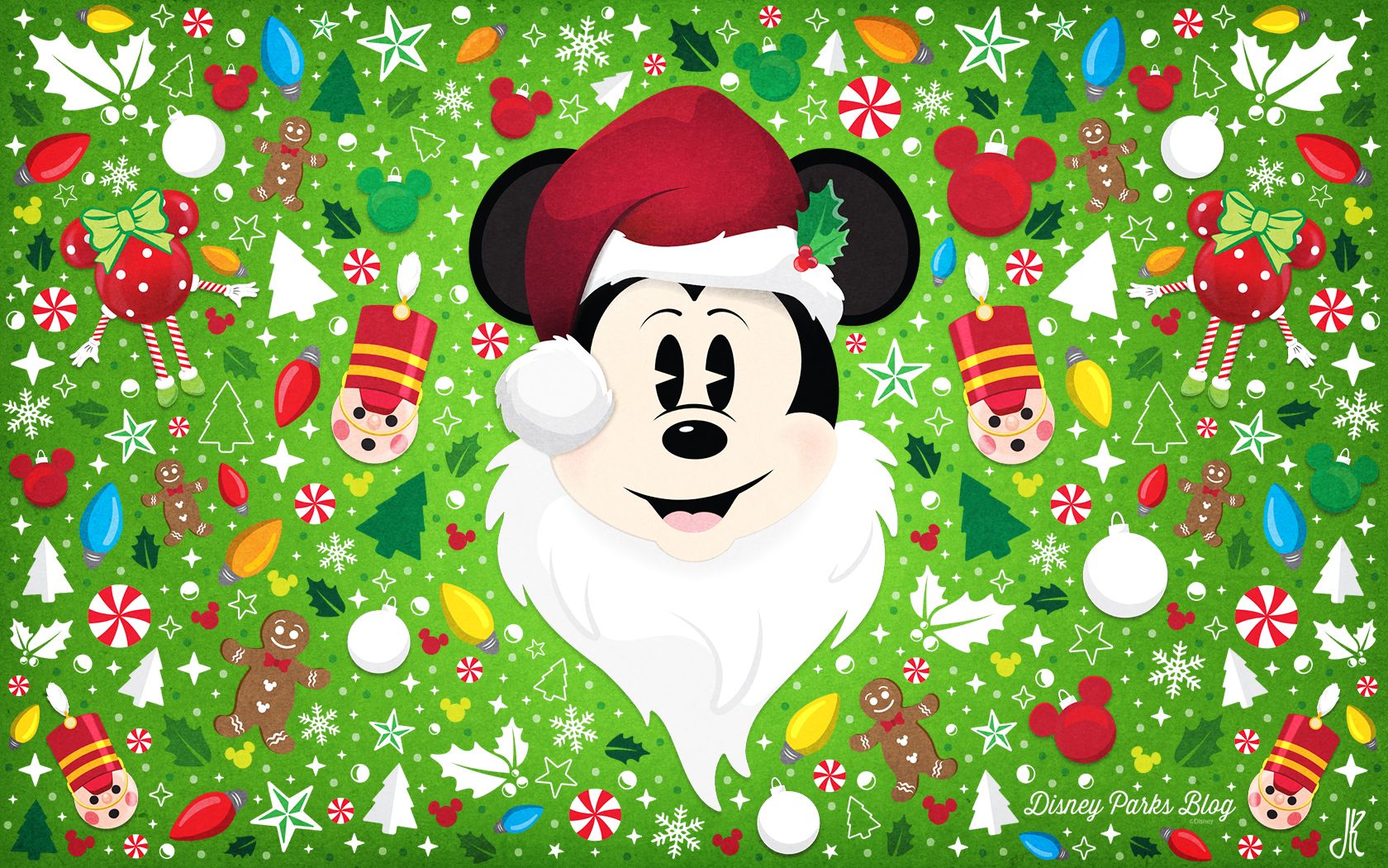 Disney Christmas Wallpaper Top