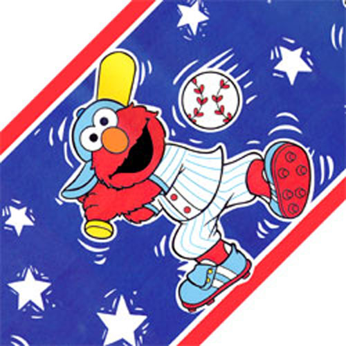 Sesame Street Elmo Border Sports Wallpaper