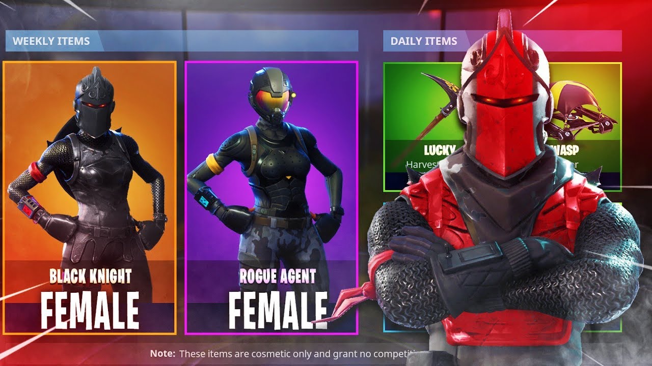 Fortnite Customize All Skins New Male Red Knight