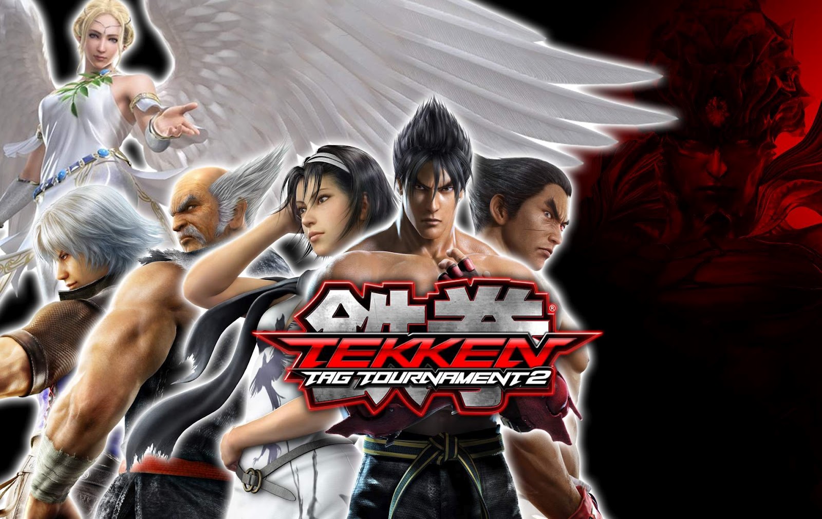 And White Wallpaper Tekken Tag Tournament Characters