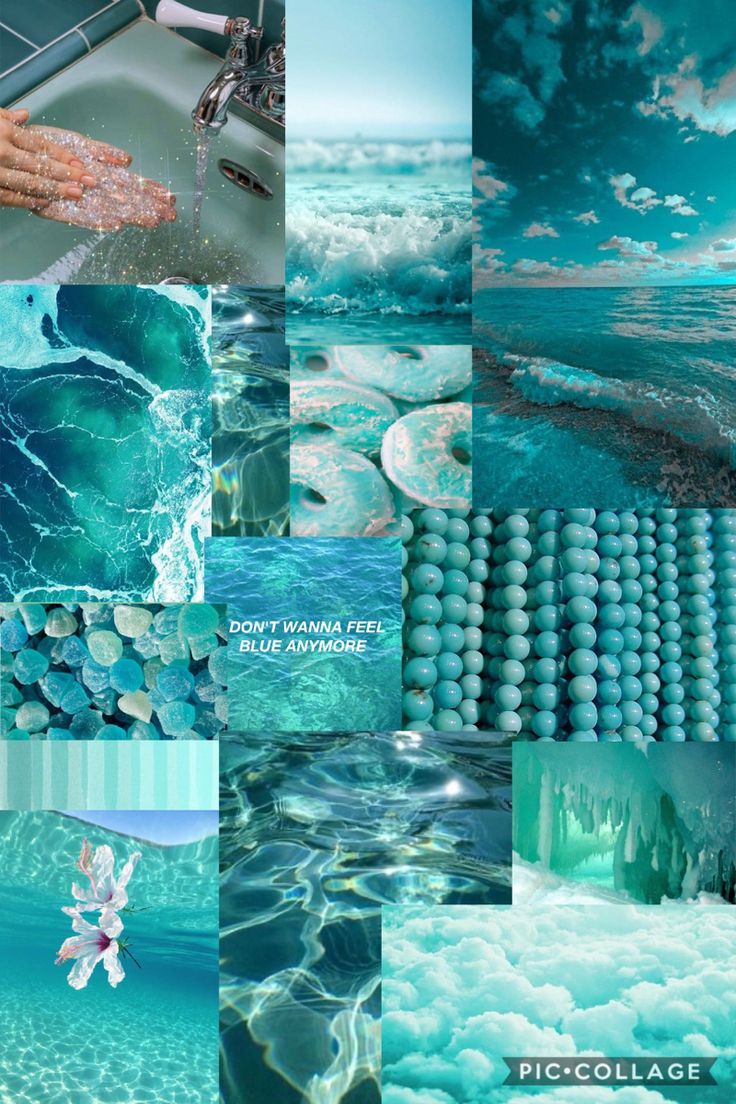 Turquoise Aesthetic Wallpaper