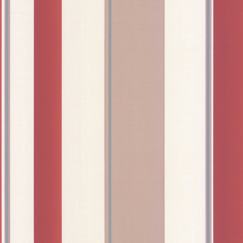 Free Download Striped Wallpaper Red Taupe Cream Erismann