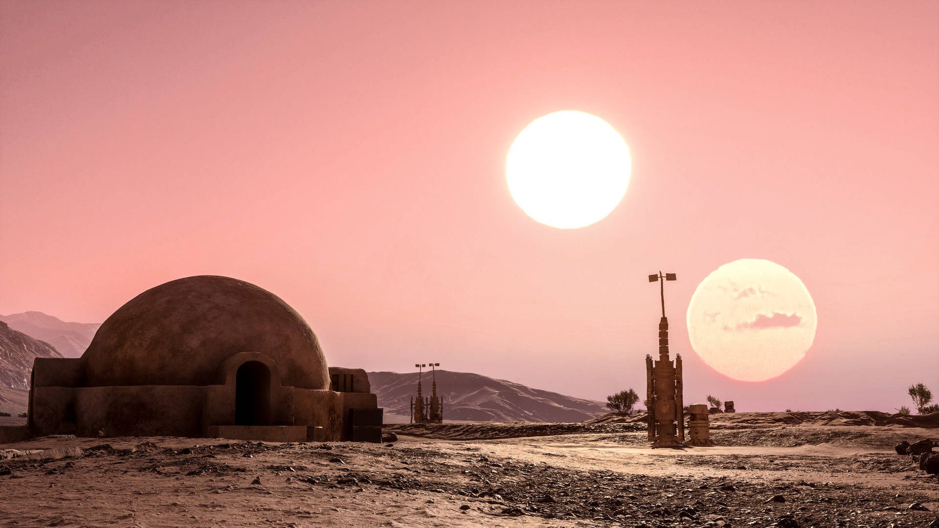 Star Wars Landscape Wallpaper