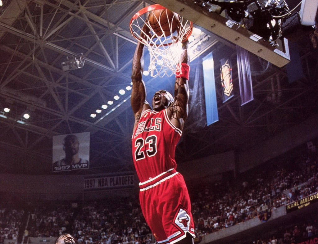 Michael Jordan Dunk Wallpaper HD Widescreen Car