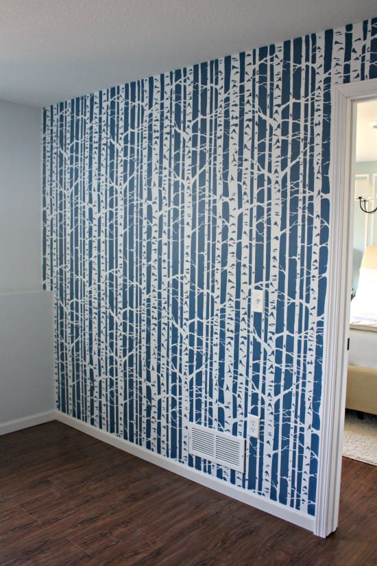 Wall Stencil Reusable   OLIVE TREE 5 Feet Tall   DIY Home Decor Wall 550x825